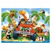 Puzzle 40 pièces : animaux en safari  Castorland    712090